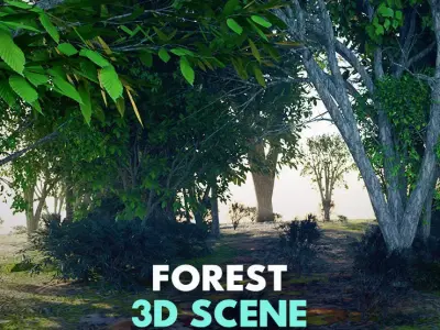 Forest 3D model