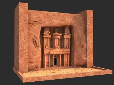 Petra 3D model
