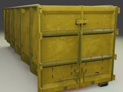Dumpster  Rental Oakville Low-poly 3D model