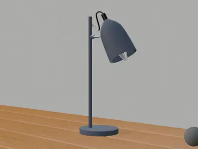 Desk Lamp  Free low-poly 3D model