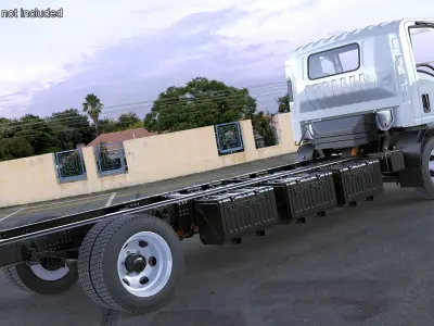  Isuzu Truck NRR EV 176 Inch 2025 No Body Rigged 