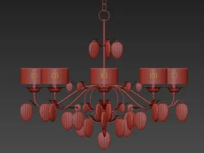 Ancona Chandelier Bella Figura 3D model