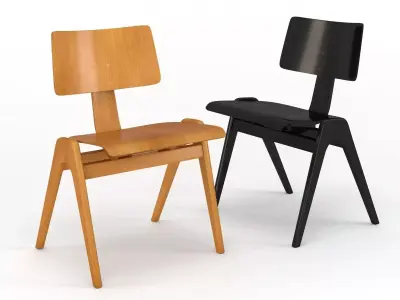 Hille Stak Chair 3D model