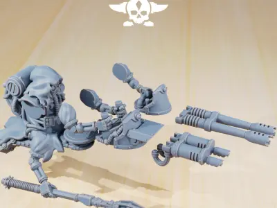 Scavenger Alpha Rider 3D print model