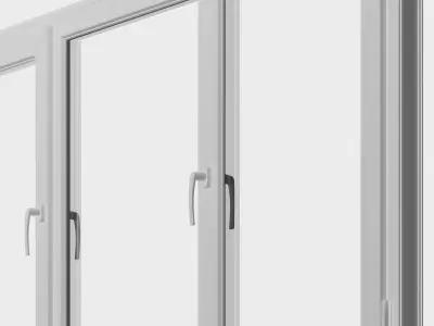 windows set of 3D model