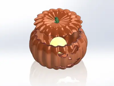 Halloween Pumpkin 2025 3D print model