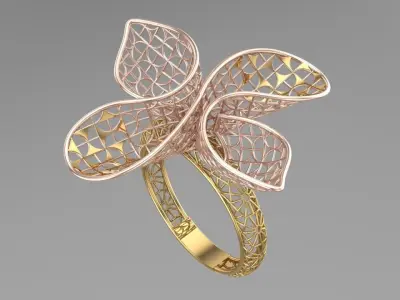  FUSION LIGHT RING COLLECTION-RB08- 3D print model