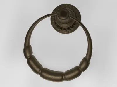 Bronze Furniture Handle 8 3D model