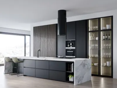 Modern kitchen 13 3D model