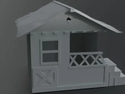 Madieval house 3D model