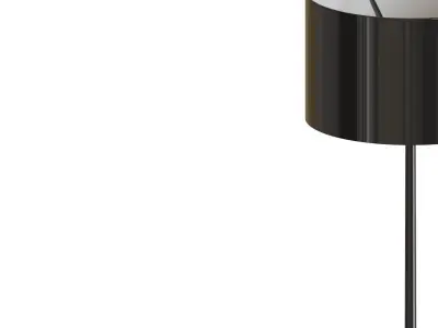 Spun F Floor Light 3D model