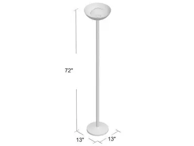 Weese Torchiere Floor Lamp Free 3D model