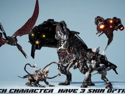 Sci-fi Beast Pack