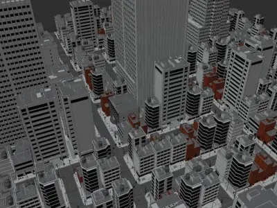 Big City 3D model
