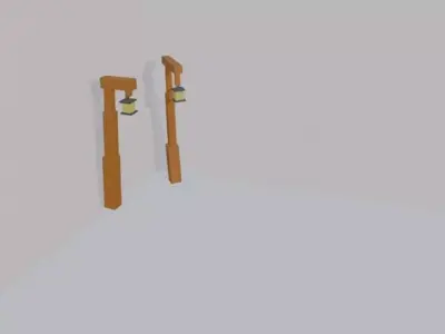 Low-Poly Game Asset Pack Trees Clouds Props and Environment Low-poly 3D model