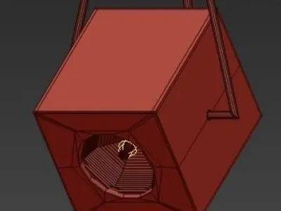 directional cube 3D model