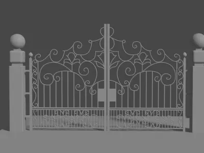 Gateway Exterior Gate 3D print model
