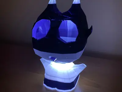 Alien Lamp 3D print model