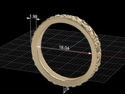 Light ring Free 3D print model purchase