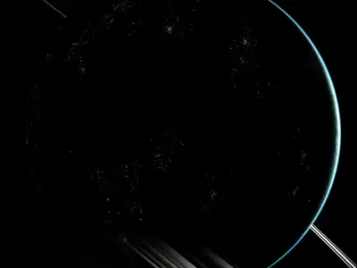 Planet Mehara 12K 3D model