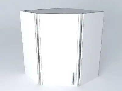 Cabinets door with door Free 3D model