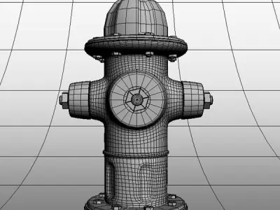 Firehydrant fire hydrant 3D model