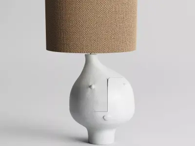 DaLo Grande lampe Idole Ceramic lamp by GALERIE RIVIERA 3D model