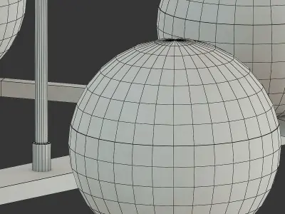 Elegant French 3D model