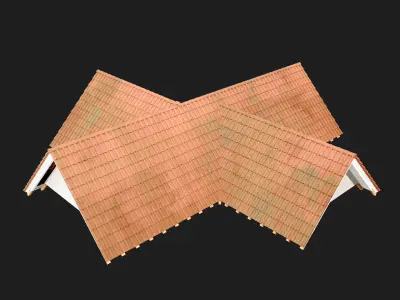 Realistic Roof Collections 32 3D model