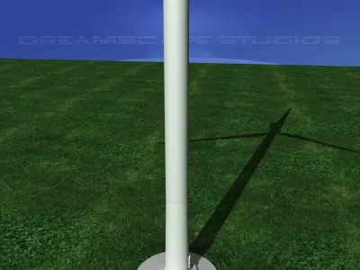 Wind Turbine Vestas V90-2-105  3D model