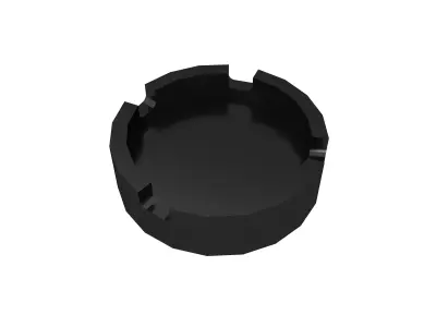 Ashtray v1 003 Low-poly 3D model