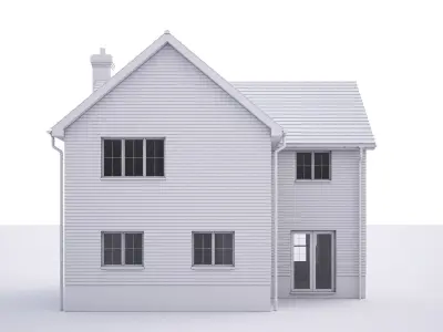 British House Rolvenden 1 3D model
