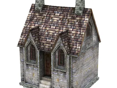 Mariners Chapel for obj and fbx 3D model