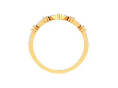Light Wt Ring - 61 3D print model