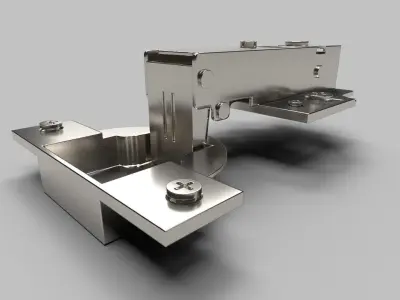 Cabinet Hinges CG1 3D model