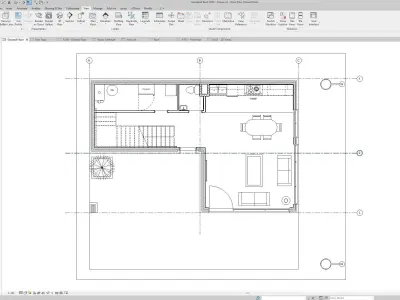 Two bedroom house 3D model