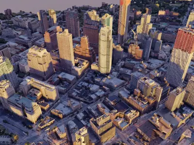 USA - New York City photogrammetry 5 3D model