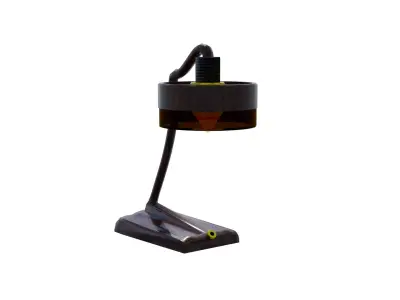 Pack of table lamps-floor lamps Decorative lamps with PBR Low-poly 3D model