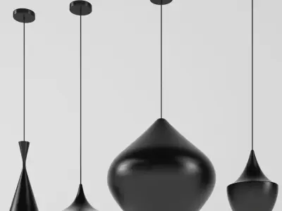 Tom Dixon Beat Lamps 3D model