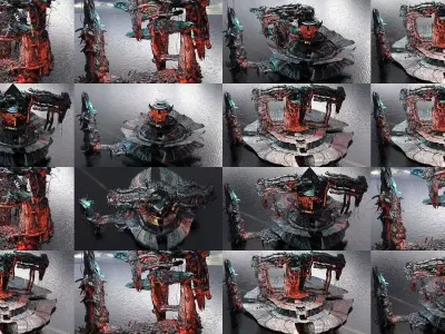 Deep Space Horror Collection 1 3D Model Pack