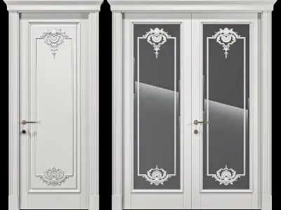 antonovych saint petersburg door 3D model