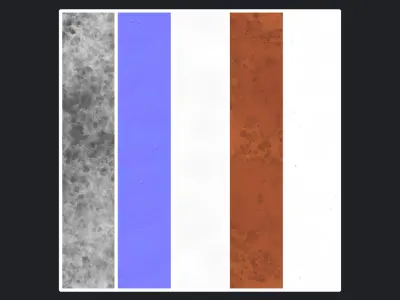 Stylized Ceramic Material 01 Texture