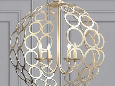 Tartufo Chandelier 3D model