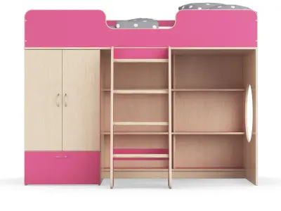 Legenda K03 and LP11 childrens modular bed 3D model