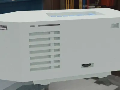 projector 3d model sims ac unit 3D model
