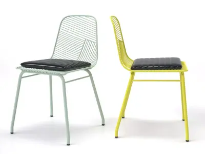Wire Chair 3D model