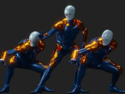 Ninja 3D model