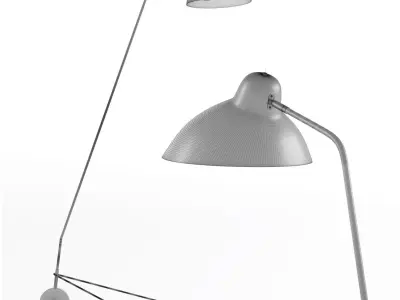 Floor lamp Demand BoConcept 3D model