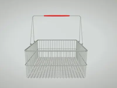  Shopping Basket 3D model