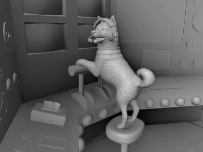 Silent Hill Dog Ending 3D print model